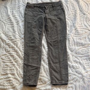 Prana Women's Skinny Jeans in Olive Green